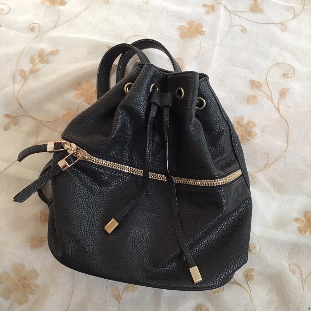 Forever 21 Faux Leather Book Bag